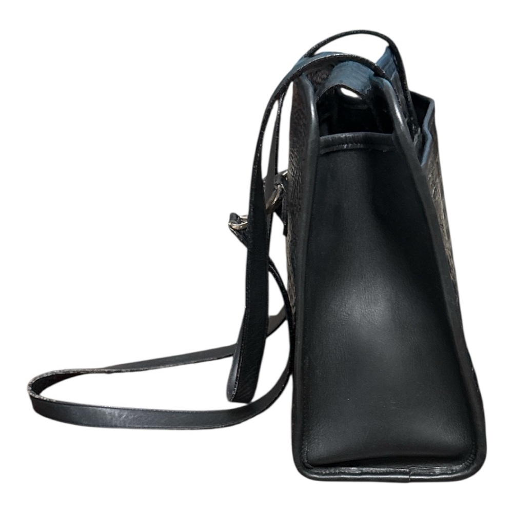 Brighton Black Alligator-Embossed Women's Bag Purse - Picture 4 of 12